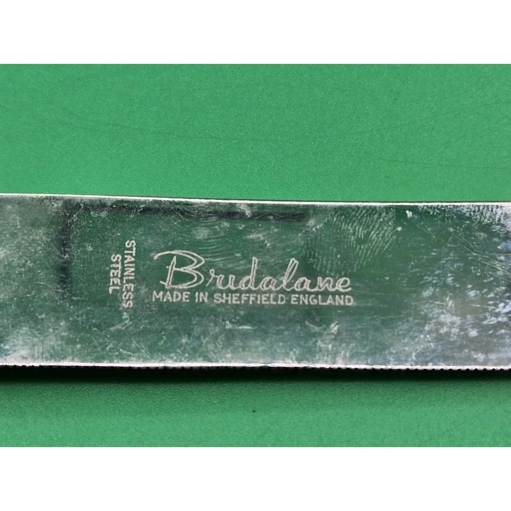 Bridalane‎ Wedding Cake Knife /w .925 Sterling Silver Handle Sheffield England